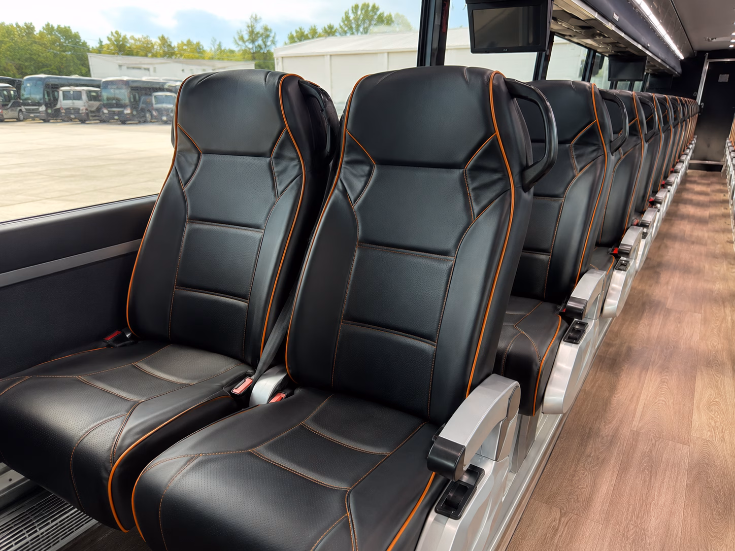 buses for wedding guests shuttling between old town hotels and your venue