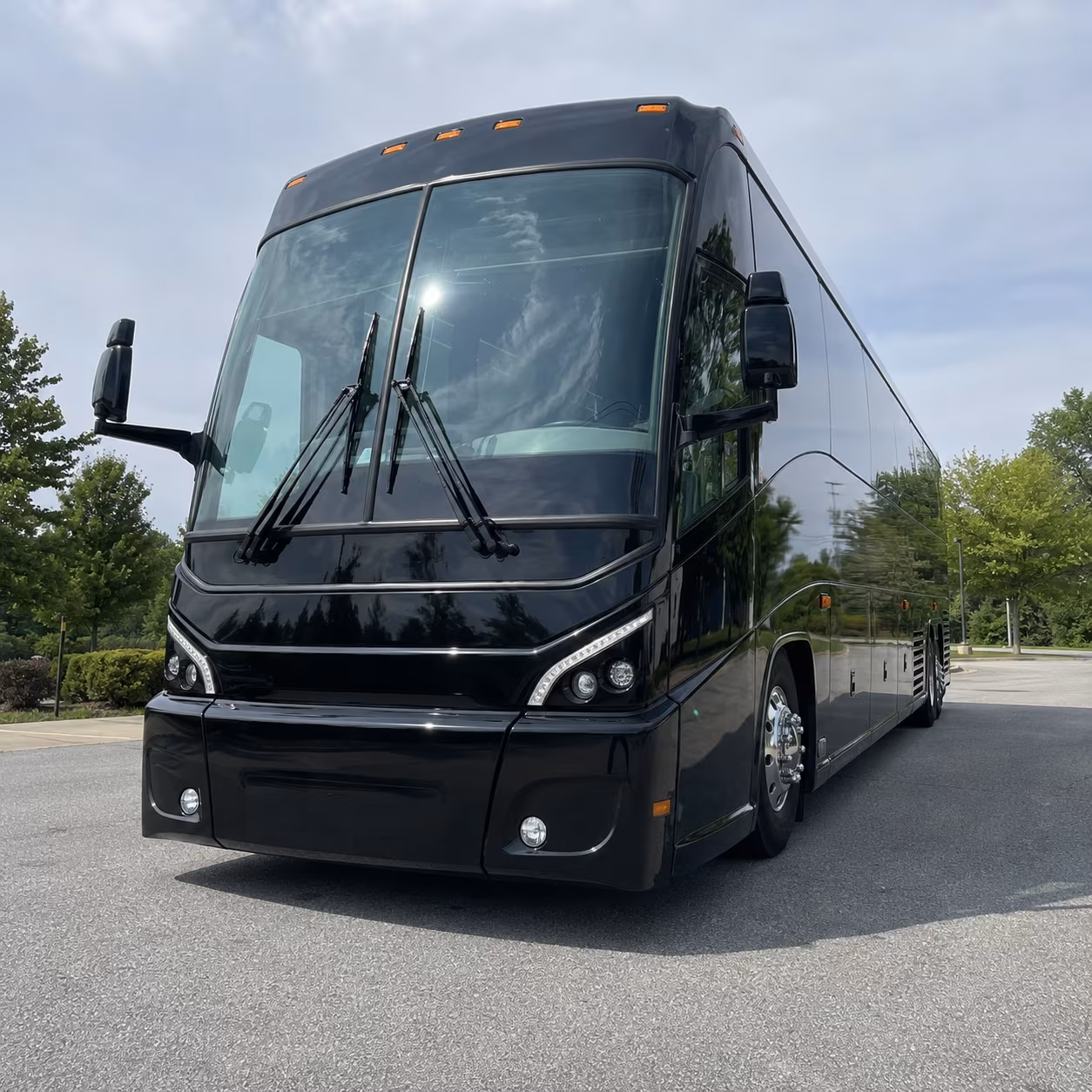 fort collins charter bus rental exterior